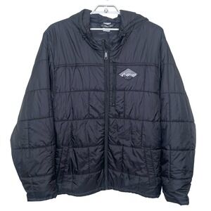 COALATREE Camper Hooded Jacket Mens XXL Black Puffer‎ Coat MTN2CTY Comformax NWT